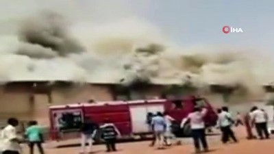  - Sudan'da ilaç deposunda yangın