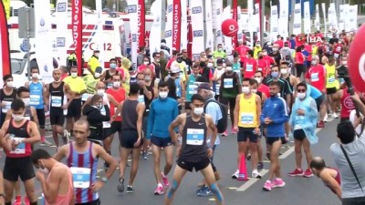 takim kampi - Vodafone İstanbul Yarı Maratonu yapıldı Videosu