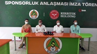 pons - Aytemiz Alanyaspor, Kırbıyık Holding ile 1 yıllık reklam sponsorluğu sözleşmesi imzaladı Videosu