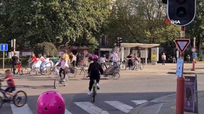 hava kirliligi -  - Brüksel’de arabasız gün maskesiz güne dönüştü Videosu
