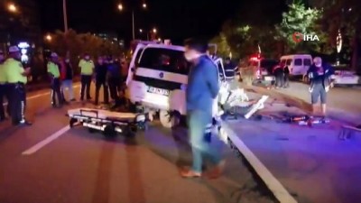 gaz sizintisi -  Giresun'da LPG tankerine arkadan çarpan araçta bulunan 2 kişi hayatını kaybetti Videosu