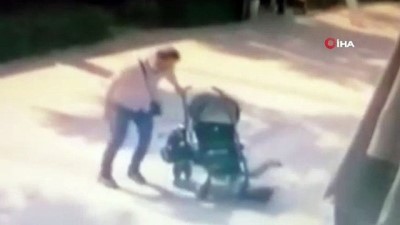 bebek arabasi -  Küçük çocuğuna şiddet uygulayan baba gözaltına alındı Videosu