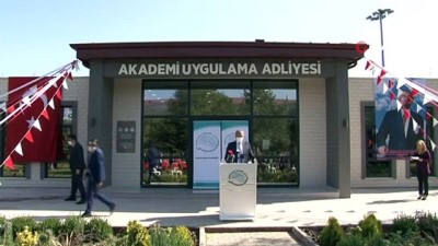  Bakan Gül, Uygulama Adliyesi açılış programına katıldı