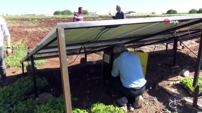 gunes enerjisi -  Çiftçiler kendi enerjisini kendileri üretiyor Videosu