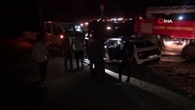 itfaiye araci -  Cizre’de Trafik Kazası: 7 Yaralı Videosu