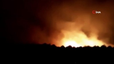 polis ekipleri -  İzmir’deki otluk yangını ile ilgili bir gözaltı Videosu