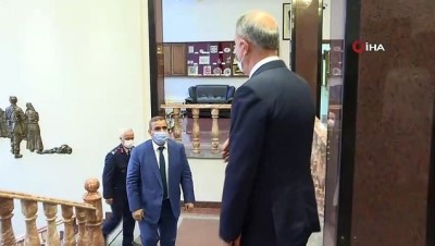  Bakan Akar, Libya Yüksek Devlet Konseyi Başkanı Halid el-Meşri ile görüştü