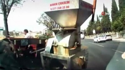 aktuel -  Kendi yaptığı kazayı görüntüledi Videosu