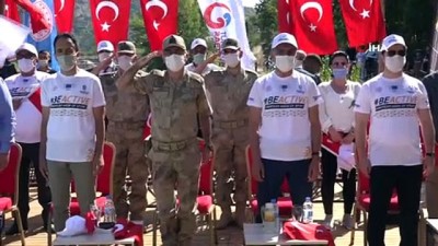 dera - Munzur'da 200 sporcuyla rafting, renkli görüntülere sahne oldu Videosu