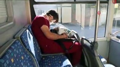 belediye otobusu -  Otobüste uyuyakalan stajyer doktor konuştu Videosu