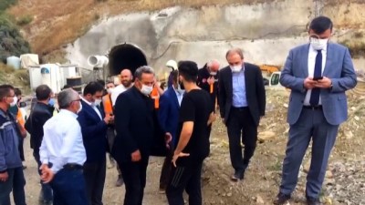 tunel insaati - Kop Dağı Tüneli inşaatında patlama (2) - BAYBURT Videosu