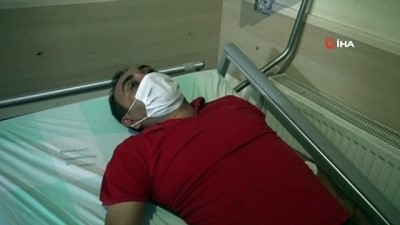 isaf -  Sağlık çalışanına 'Beni neden temaslı yazdın' dayağı Videosu