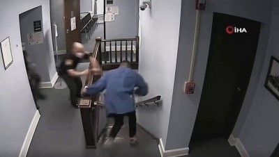 para cezasi -  - ABD’de ceza alan suçlu kelepçelendiği sırada mahkeme salonundan kaçtı Videosu