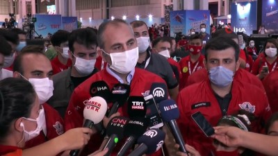 genc beyin -  Adalet Bakanı Abdülhamit Gül, Teknofest 2020 yarışmalarını ziyaret etti Videosu