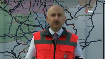 gana -  Bakan Adil Karaismailoğlu: “Zigana Tüneli inşaatının yüzde 70’i tamamlandı” Videosu