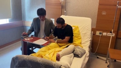 kulup baskani - GMG Kastamonuspor, ayağı kırılan futbolcusunun sözleşmesini uzattı Videosu