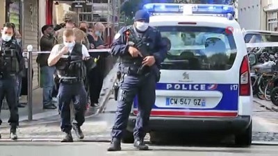metro istasyonu -  - Paris'teki saldırıyla ilgili bir şüpheli gözaltında Videosu