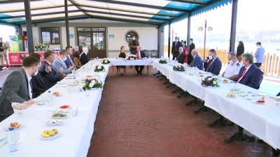 TBMM Başkanı Şentop ile PAB Başkanı Barron Tekirdağ'ı ziyaret etti (2)