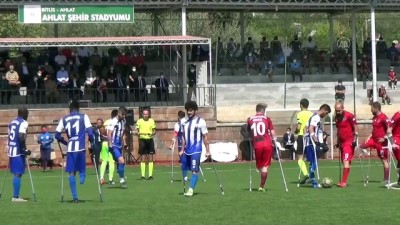 Ampute Futbol Türkiye Kupası şampiyonu Etimesgut Belediye Spor Kulübü oldu - BİTLİS