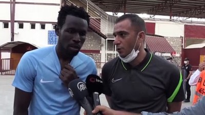 Atakaş Hatayspor -  Kasımpaşa maçının ardından - Diouf - HATAY