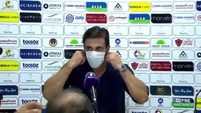 parmak - Atakaş Hatayspor - Kasımpaşa maçının ardından - HATAY Videosu