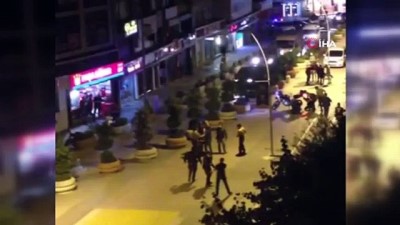  Bolu’da kavga eden 2 grup, olaya müdahale eden polis ve bekçilere saldırdı