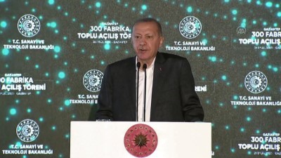 Cumhurbaşkanı Erdoğan: 'Ankara ve Bursa'dan sonra Gaziantep'te bir model fabrika kuruyoruz' - GAZİANTEP