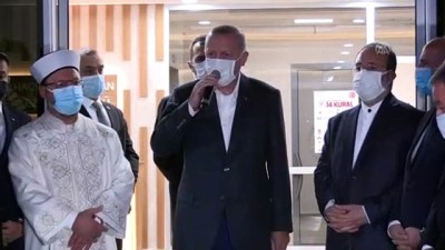 Cumhurbaşkanı Erdoğan, Hacı Ahmet Ziylan Eğitim Merkezinin açılışına katıldı - GAZİANTEP