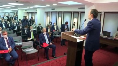 politika - Yeniden Refah Partisi Genel Başkanı Erbakan, İl Başkanları Toplantısı'nda konuştu - ANKARA Videosu