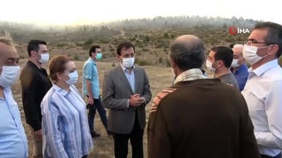 yangina mudahale -  Bolu’da yangın 40 hektarlık alanda etkili oluyor Videosu