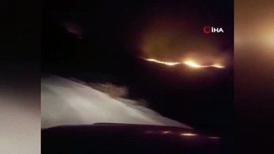 yangin yeri -  Düzce’de orman yangınına müdahale sürüyor Videosu