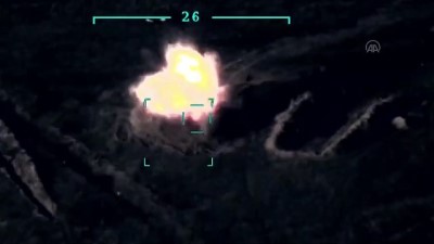 strateji - Ermeni hedeflerinin vurulma anı havadan görüntülendi (2) Videosu
