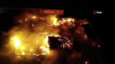 aktuel -  Gebze’de palet fabrikasının depolama alanı alevlere teslim oldu Videosu