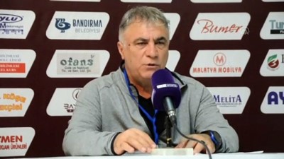 Royal Hastanesi Bandırmaspor - Yılport Samsunspor maçının ardından - BALIKESİR