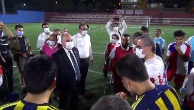 futbol takimi - Ampute futbol takımı ve siyasetçiler yeşil sahada buluştu - KAHRAMANMARAŞ Videosu