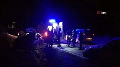  Domaniç’te zincirleme trafik kazası: 1 yaralı