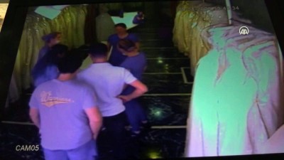 guvenlik kamerasi - Gelinlik mağazası çalışanının darbedilmesi güvenlik kamerasına yansıdı - ADANA Videosu