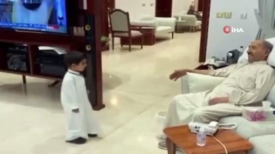 - Hayatını kaybeden Kuveyt Emirinin torunuyla son görüntüsü paylaşıldı