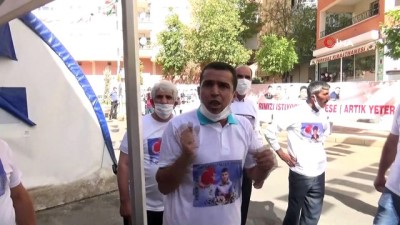 parmak -  HDP önündeki ailelerin evlat nöbeti 391’inci gününde Videosu