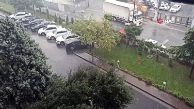  İstanbul’da dolu yağışı