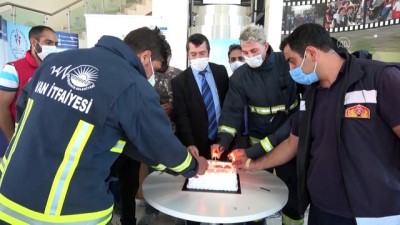 genclik merkezi - İtfaiye erleri için sürpriz etkinlik - VAN Videosu