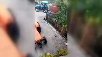 Sağanak ve dolu etkili oldu - BOLU