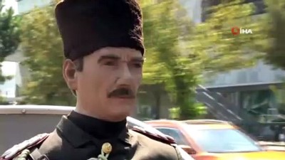  Atatürk’ün Havza yolunda kullandığı aracın benzerini yaptı