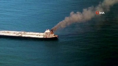  - Hindistan’a ait petrol tankeri Sri Lanka açıklarında alev aldı