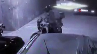  Motosiklet hırsızlığı kamerada