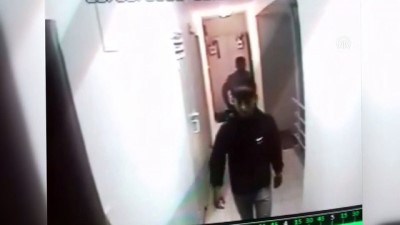 polis merkezi - Apartmandan ayakkabı hırsızlığı güvenlik kamerasında - İZMİR Videosu
