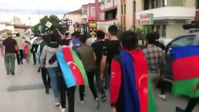 Azerbaycan'a destek yürüyüşü - KARABÜK