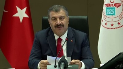 Bakan Koca: 'Ankara'daki hasta sayısı iki haftada yarı yarıya azaldı' - ANKARA
