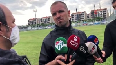 Bursaspor Teknik Direktörü Mustafa Er’den Serdar Özkan açıklaması