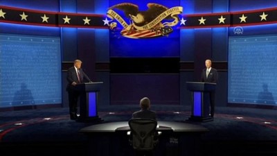 baskan adayi - Donald Trump ve Joe Biden'ın ilk canlı yayın tartışması başladı (2) - ABD Videosu